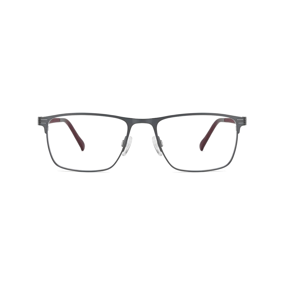 John And Jess J458 D.Grey/Red 54 משקפי ראייה
